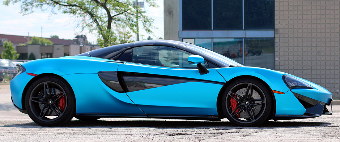 McLaren S570 3M Satin Ocean Shimmer