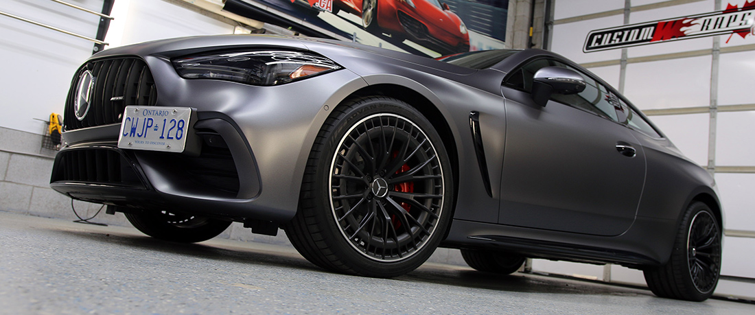 Mercedes CLE53 3M Satin Dark Grey