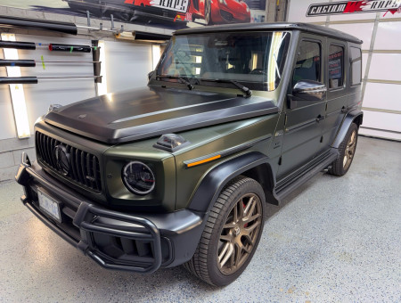 Mercedes G55 hood wrap
