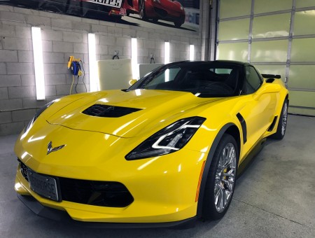 Corvette paint protection