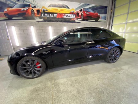 Tesla Model 3 dechrome