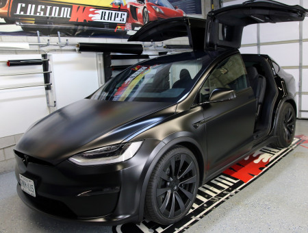Tesla X Satin Black