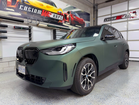 BMW X3 Matte Pine Green