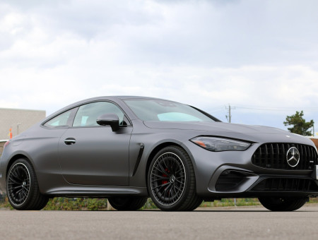 Mercedes AMG CLE53 Satin Dark Grey